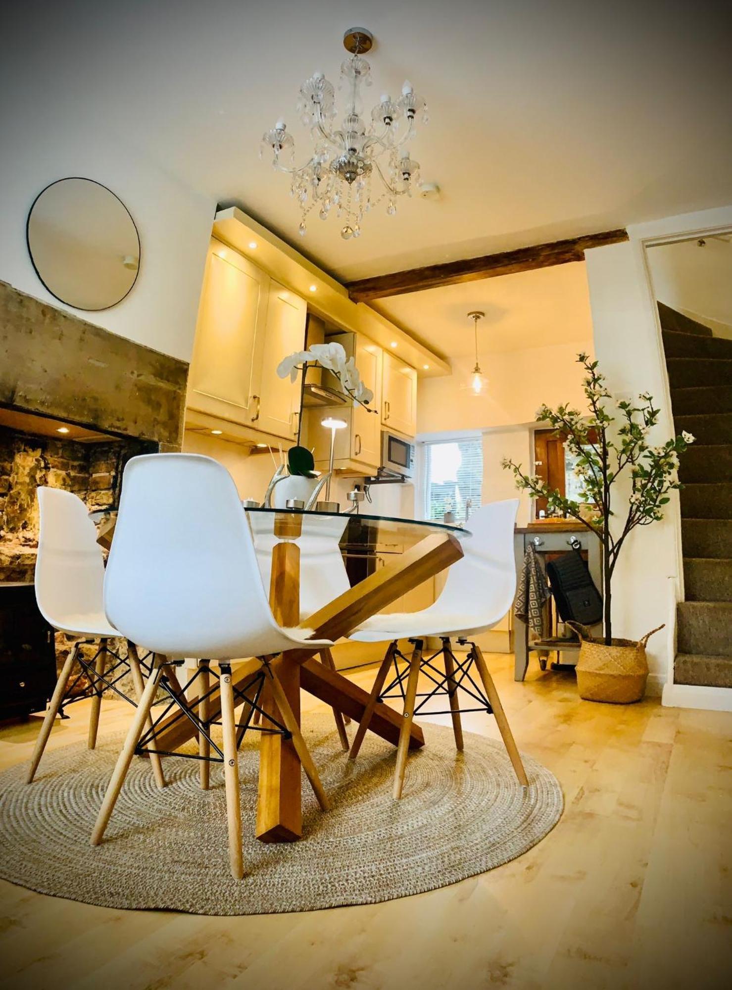 The Tenth House, Grade II Listed Georgian Town House, Wirksworth, Derbyshire, Peak District Cottage, Sleeps 4 المظهر الخارجي الصورة